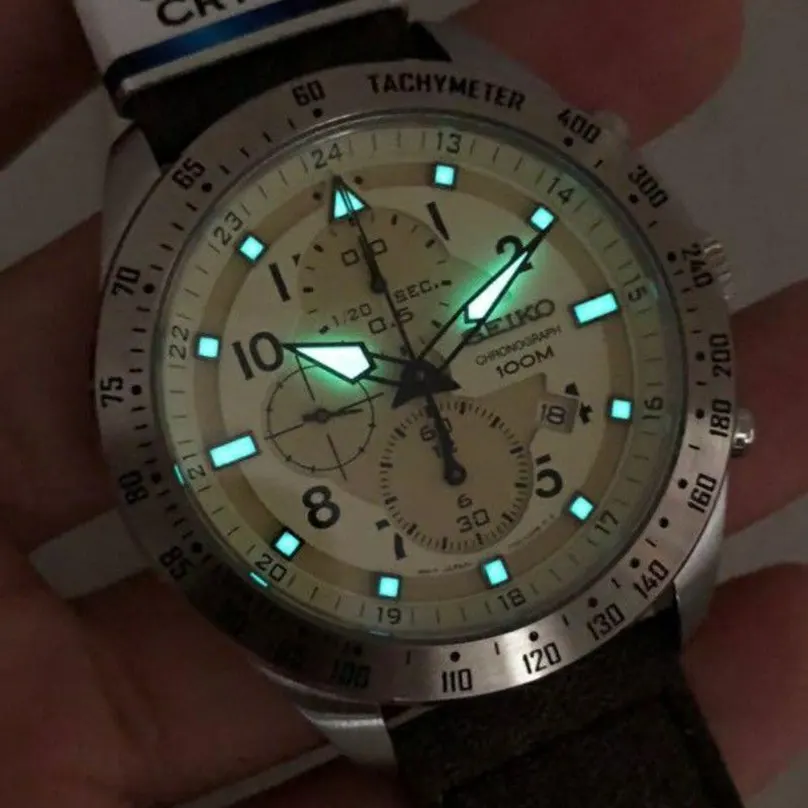 Seiko Criteria Quartz Lee Hom Chronograph Men's Watch- SNDH43P1